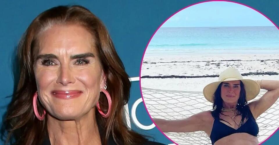 Bikini Clad Brooke Shields Celebrates Her 60th Birthday In Paradise Photos NewsBreak