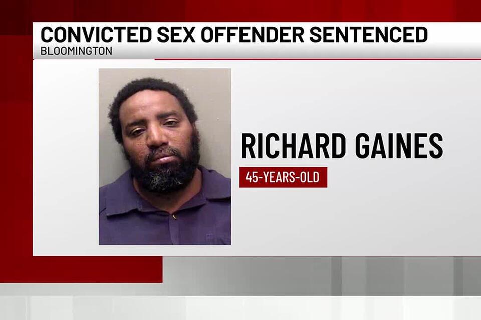 Convicted Sex Offender Given The Maximum Sentence In 2022 Bloomington