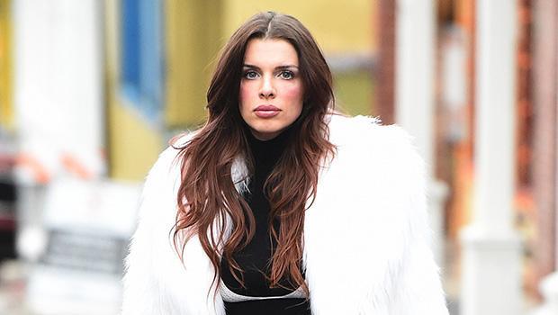 Julia Fox Wears A Bikini Over A Catsuit In Frigid Weather As She