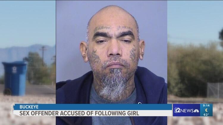Police Arizona Sex Offender Arrested After Harassing 12 Year Old