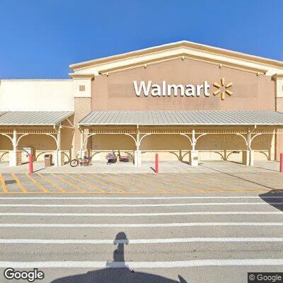 Person soliciting customers at Walmart parking lot