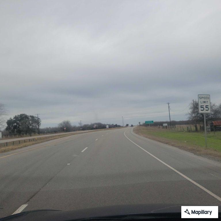 Vehicle smoking on US Highway 181 near Skidmore