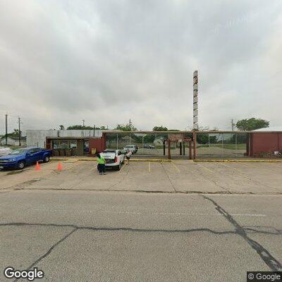 Female patient fell and injured head outside thrift store