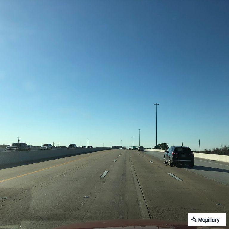 Person having a seizure at South Sam Houston Parkway East