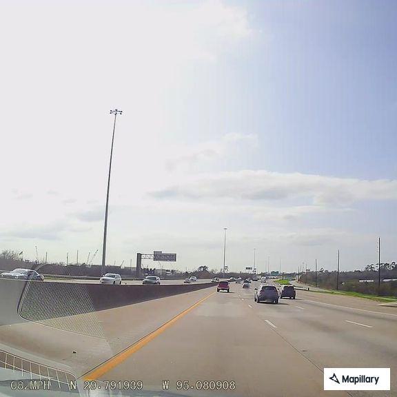 Traffic crash reported on I-10 and 610 North