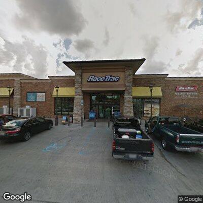 Small gasoline spill at racetrack on Paris Road