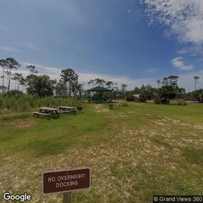 Woman with arm laceration at St. Andrew State Park