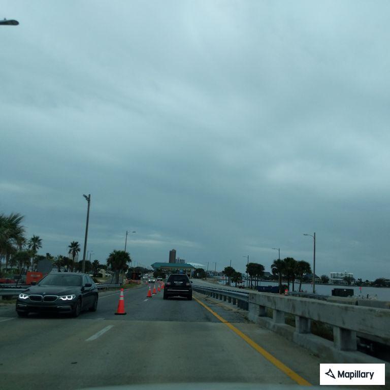 Crash reported on Bob Sikes Bridge northbound