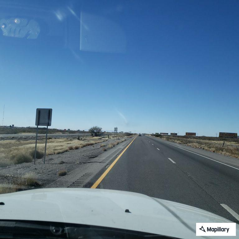Reckless Amazon trailer driver on I-10 eastbound