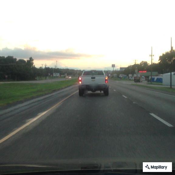 Traffic stop on Highway 377 in Fort Worth