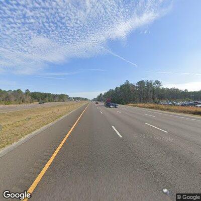 Traffic stop on black Toyota Tacoma on I-26