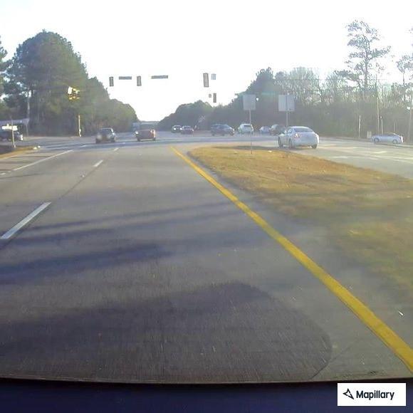 Traffic stop at Highway 74 and Tyrone Road