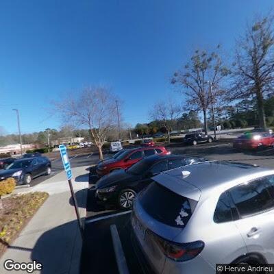 Traffic stop on black Honda at La Parrilla lot