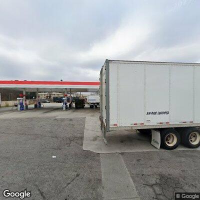 Hit-and-run at gas station on Moreland Avenue