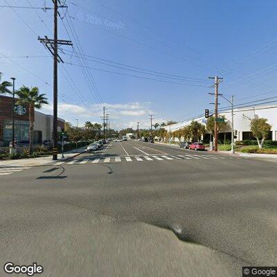 Black SUV driving on rim near Atherton and Ximeno