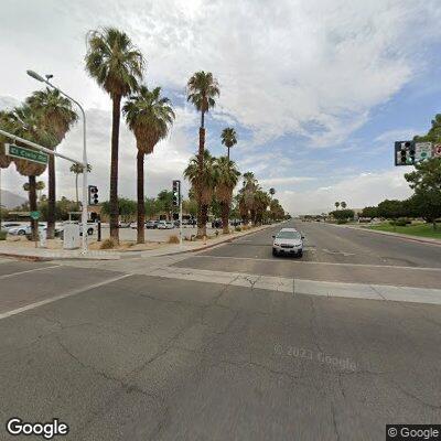 Trash fire at South El Cielo Road and Kirk Douglas Way