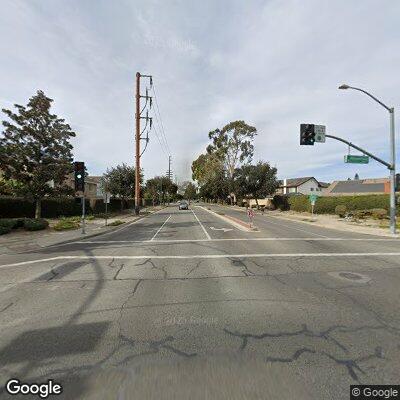 Semi-trailer cab on fire in Cerritos street