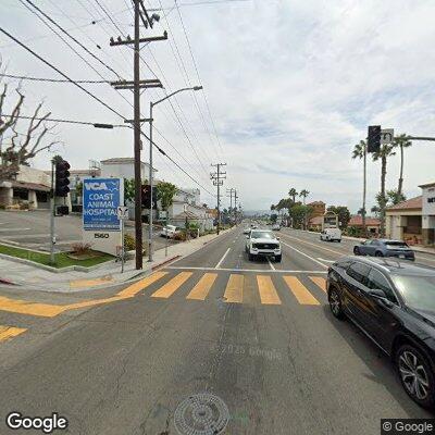 Person having difficulty breathing at Hermosa Beach intersection
