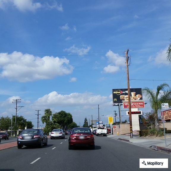 Person feeling sick on Rosecrans Ave near Lakewood Blvd