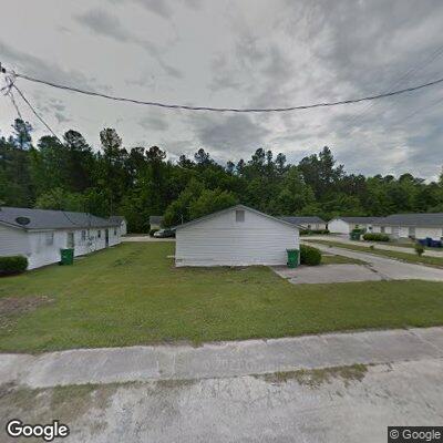 Person with breathing problems at care facility