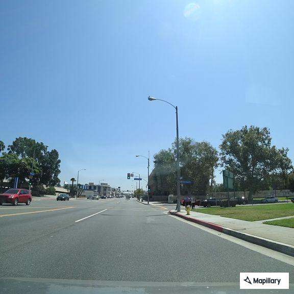 Traffic backup as fire rescue transports patient in Inglewood