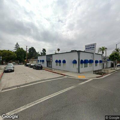 Two-car collision at La Brea and Ellis