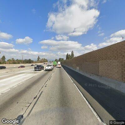 Traffic collision on I-605 at Whittier