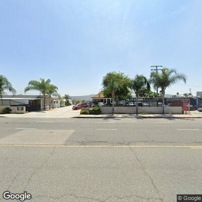 Mobile home fire on Valley Boulevard in La Puente