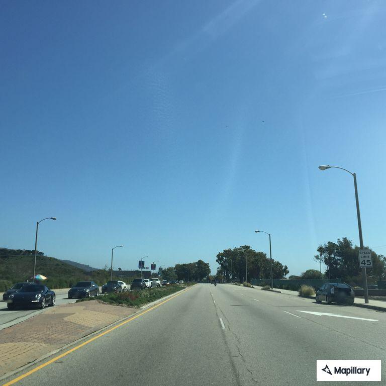 Person with difficulty breathing on Pacific Coast Highway