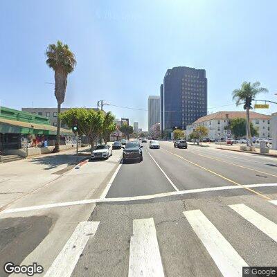 Traffic accident at Wilshire and San Diego Freeway