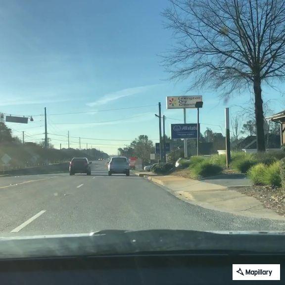 Traffic stop on blue Nissan Sentra