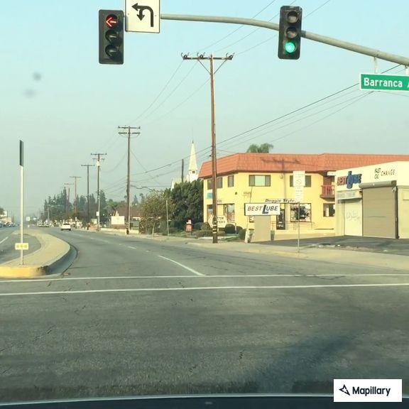 Car and e-bike collision on Arrow Highway