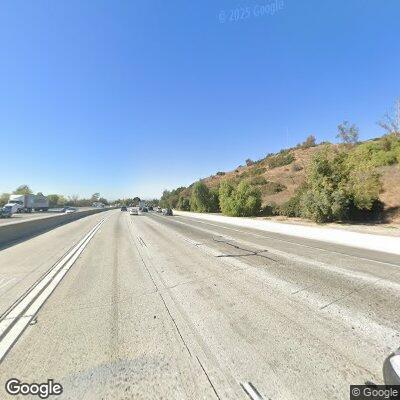 Person trying to set cup on fire on freeway