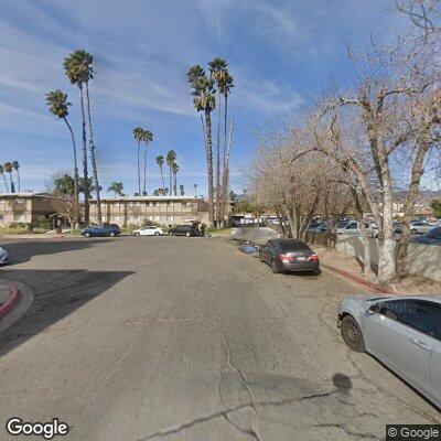 Person falls on north Belle Street in San Bernardino