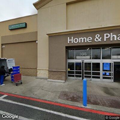 Elderly man at Walmart experiencing pain