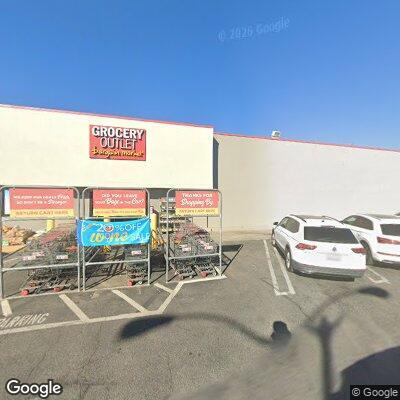 Person having difficulty breathing at grocery store