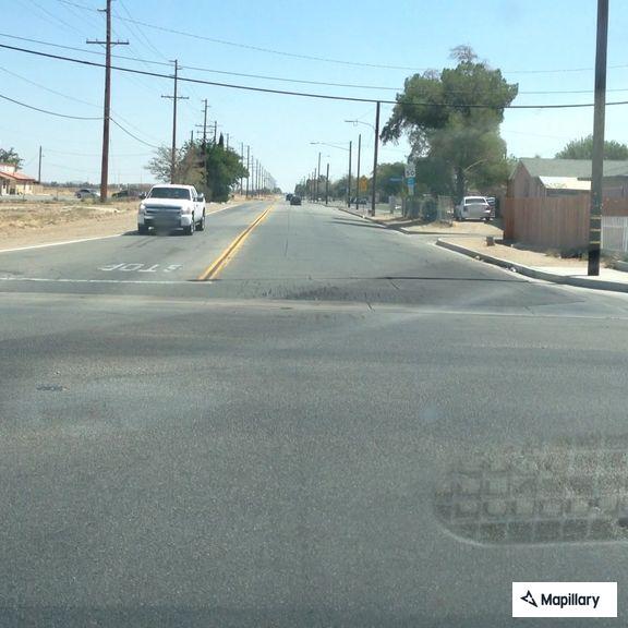 Grass fire near homes on 30th Street East in Palmdale