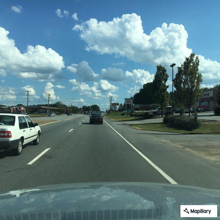 Traffic stop on US 76 near QuikTrip by I-85