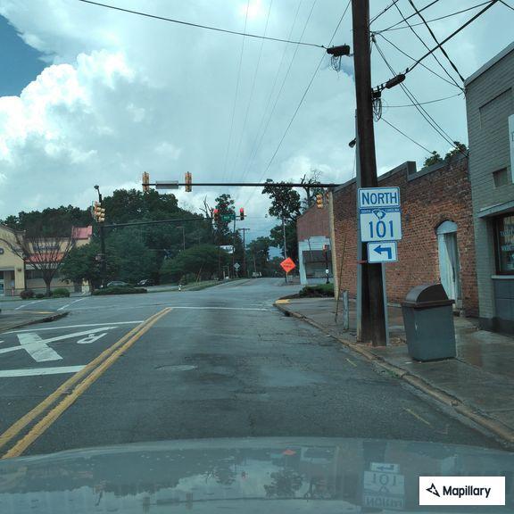 Traffic crash with injuries at West Georgia and Main