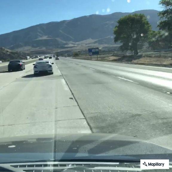Motor home fire near Fort Tejon on I-5