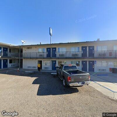 Person experiencing chest pain at Motel 6 in Needles