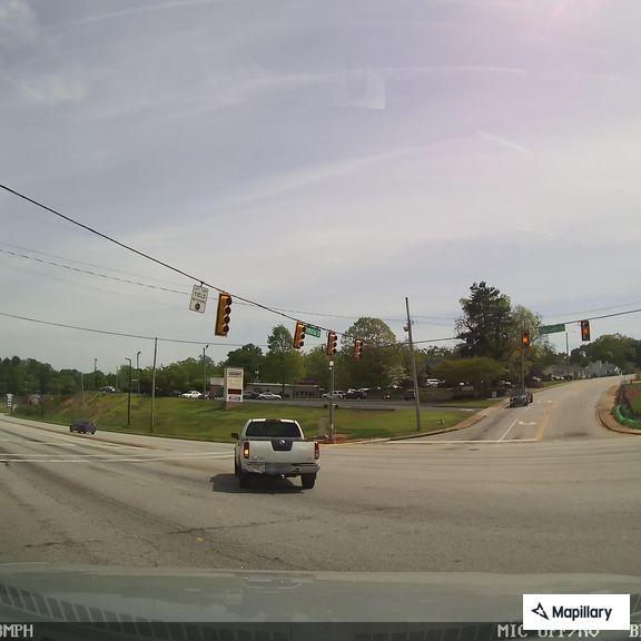 Two-car crash at McDonald's parking lot