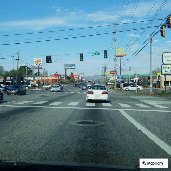 Traffic stop on Ringgold Road involving Toyota Camry