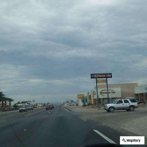 Two-car crash at Highway 95 and El Rodeo Road