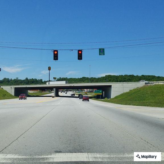 Person reported under Lee Highway overpass