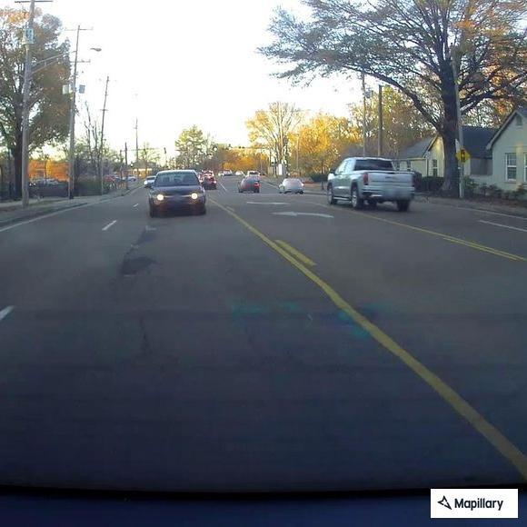 Traffic accident at 2nd Street intersection