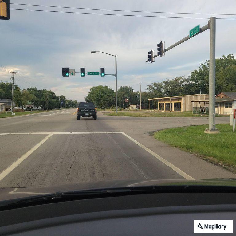 Traffic stop on Pryor Street and North Pocola