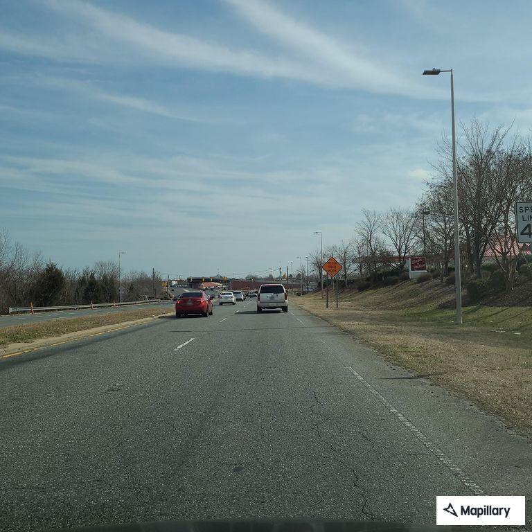 Two‑vehicle crash near Concord Mills Boulevard