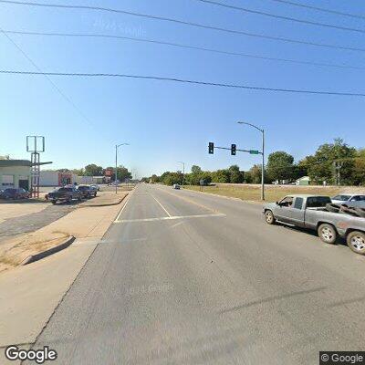 Lane blocked at Cherokee Avenue and Dogwood Street