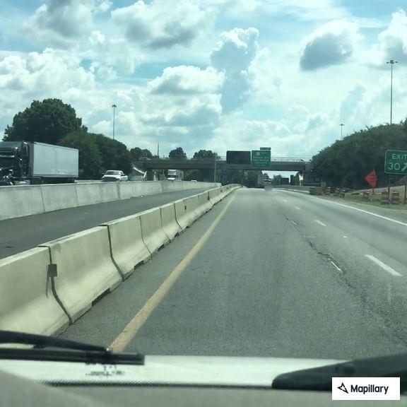 Traffic crash on I-77 South near exit 30